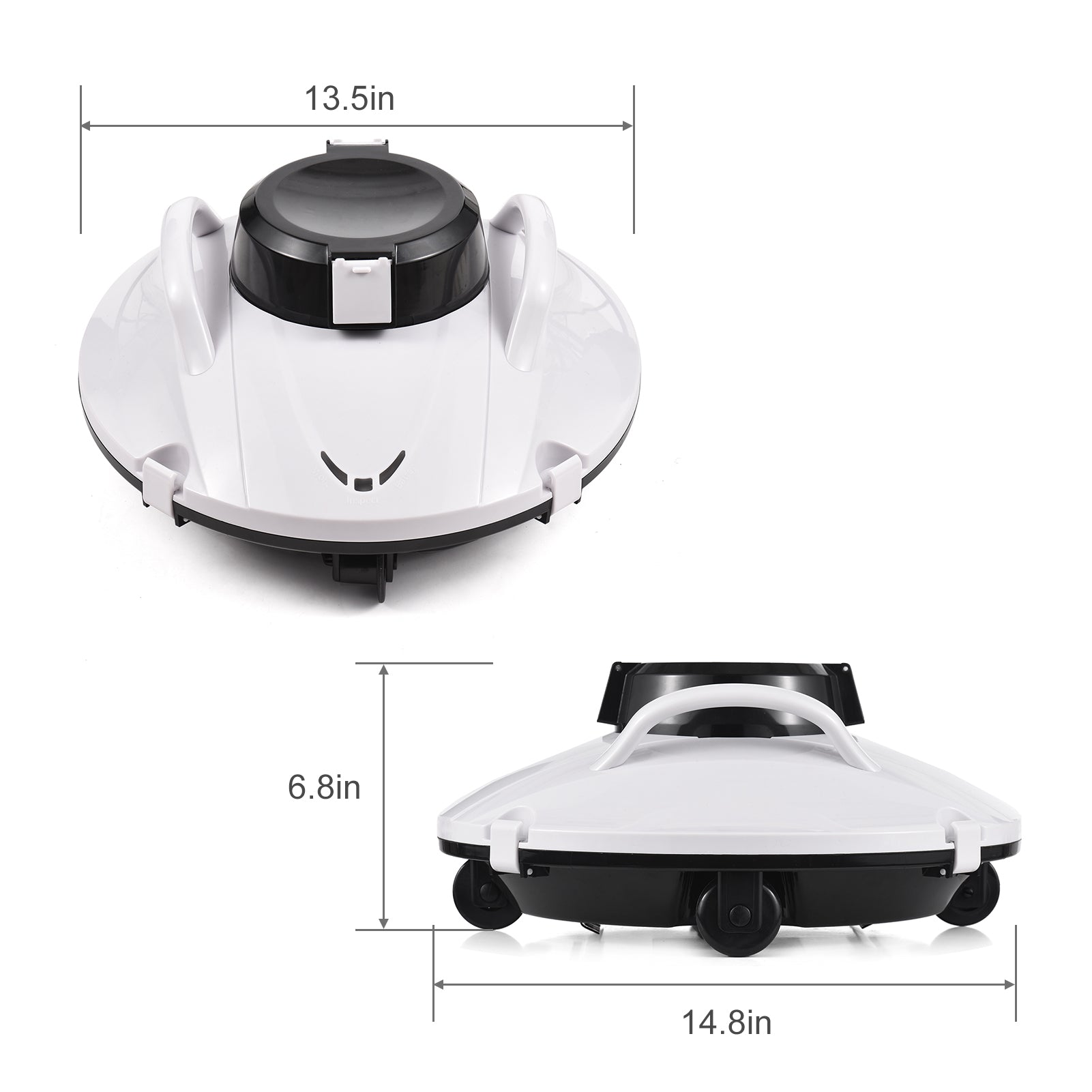 35W Smart Cordless Robotic Pool Cleaner IPX8 Automatic Pool Vacuum Cleaner with Self Parking Function 35W Smart Cordless Robotic Pool Cleaner IPX8 Automatic Pool Vacuum Cleaner with Self Parking Function